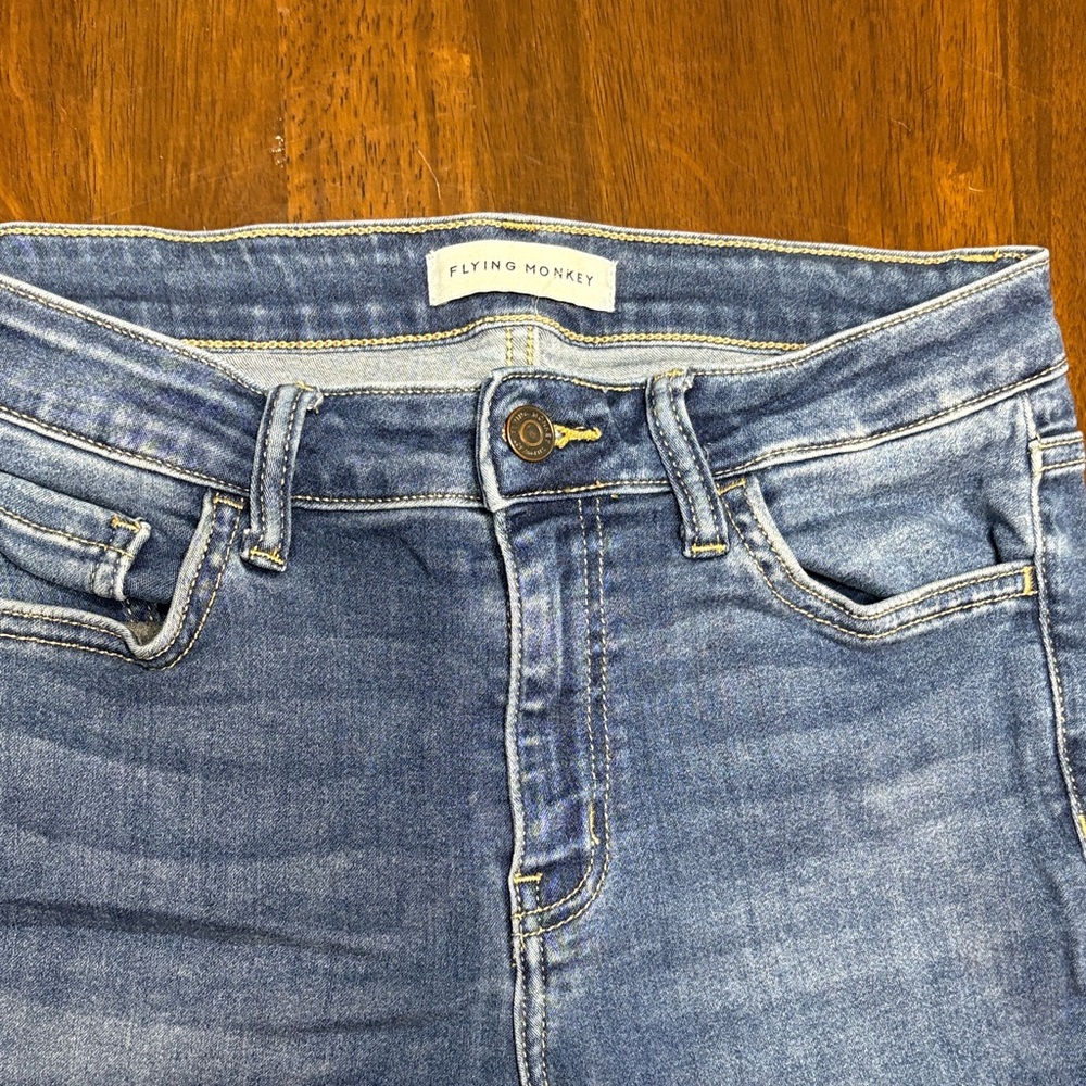 Flying Monkey High Rise Denim Jeans